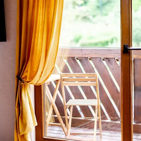 アパート Birds-nest Balkon Kaminofen Darstein